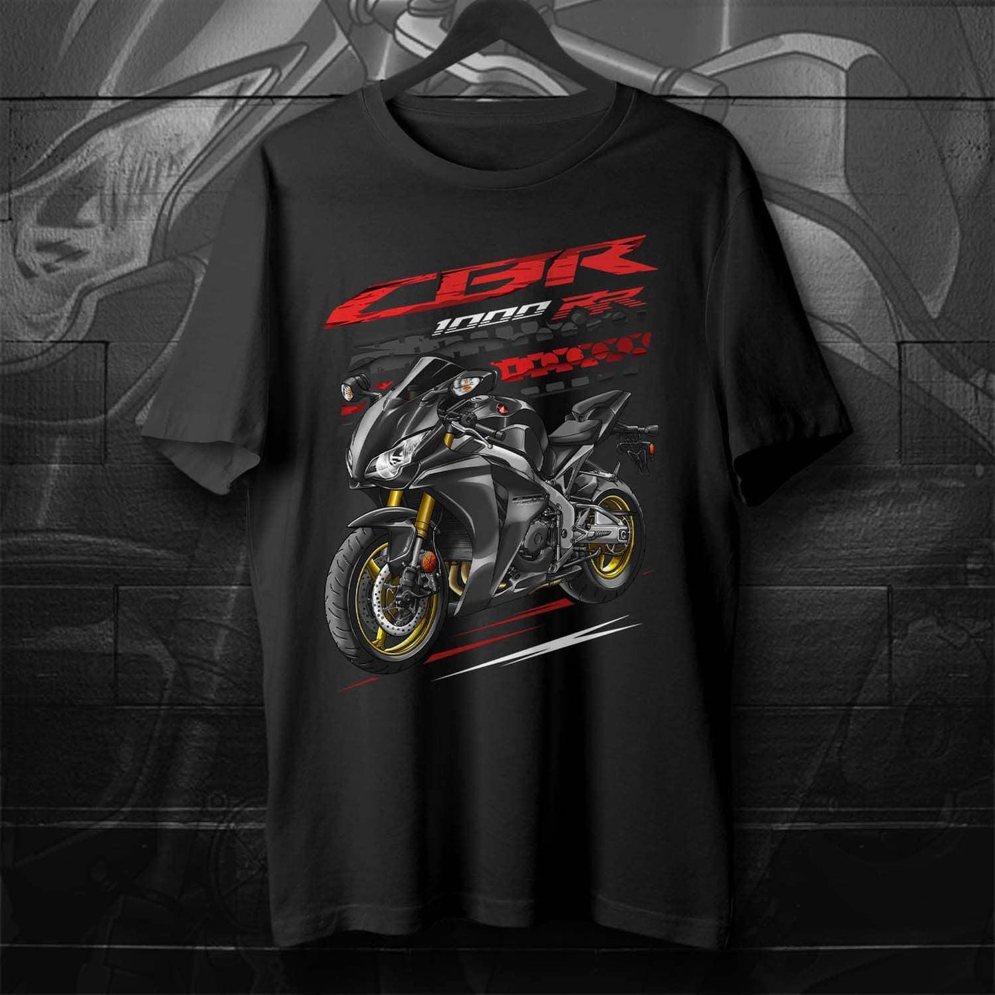 Honda CBR1000RR 2010-11 Inspired T-Shirt - Motorcycle Tee Shirt
