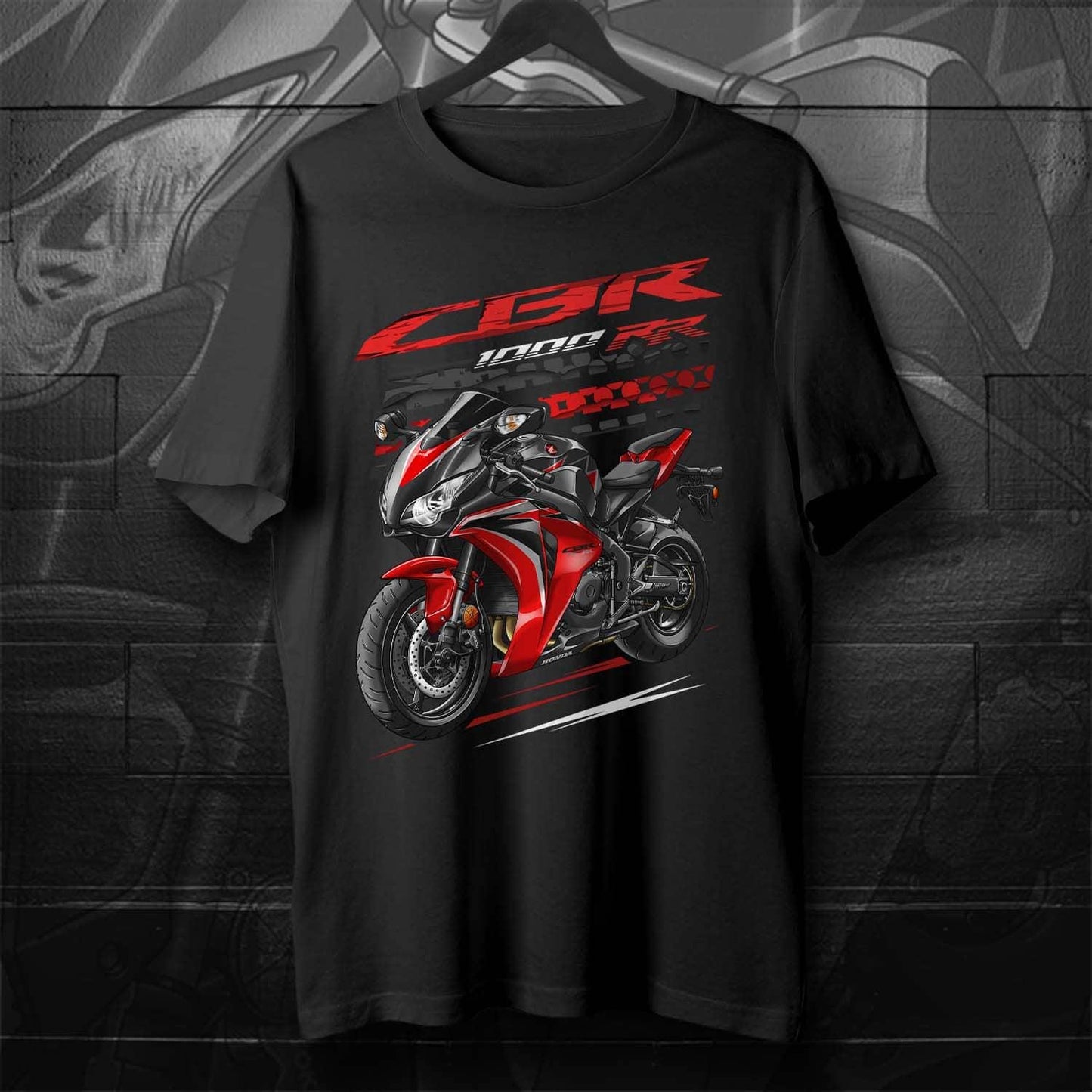 Honda CBR1000RR 2010-11 Inspired T-Shirt - Motorcycle Tee Shirt