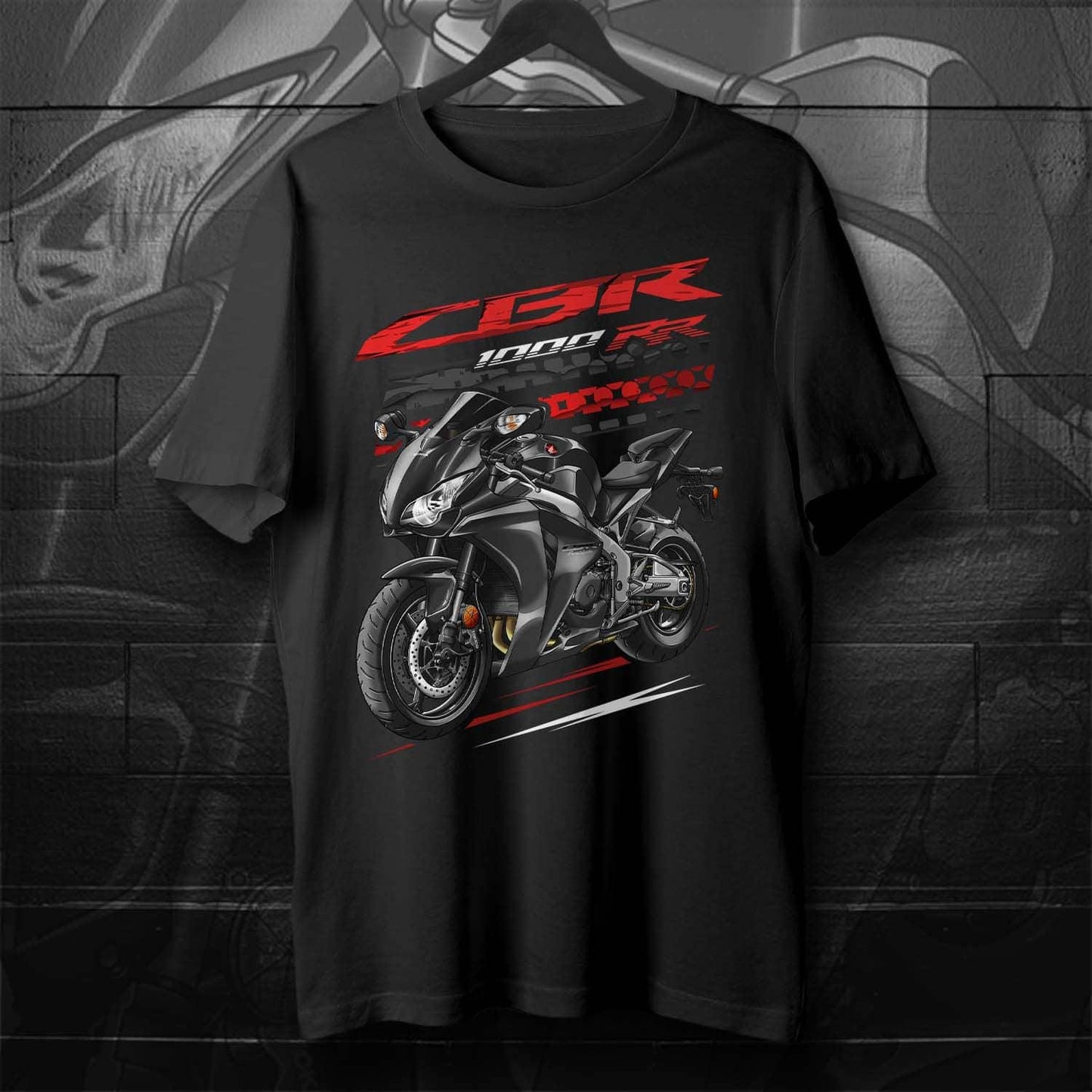 Honda CBR1000RR 2010-11 Inspired T-Shirt - Motorcycle Tee Shirt