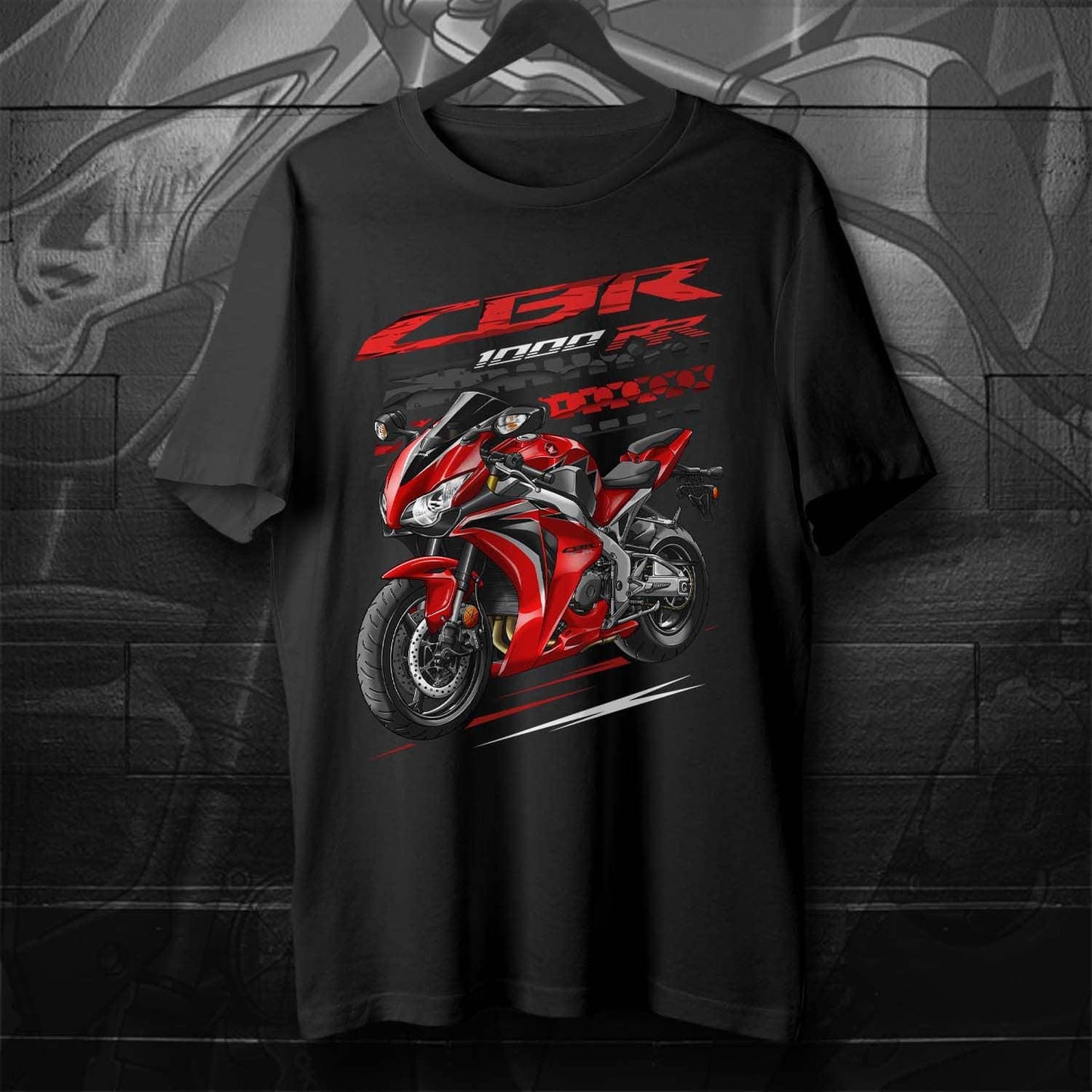 Honda CBR1000RR 2010-11 Inspired T-Shirt - Motorcycle Tee Shirt