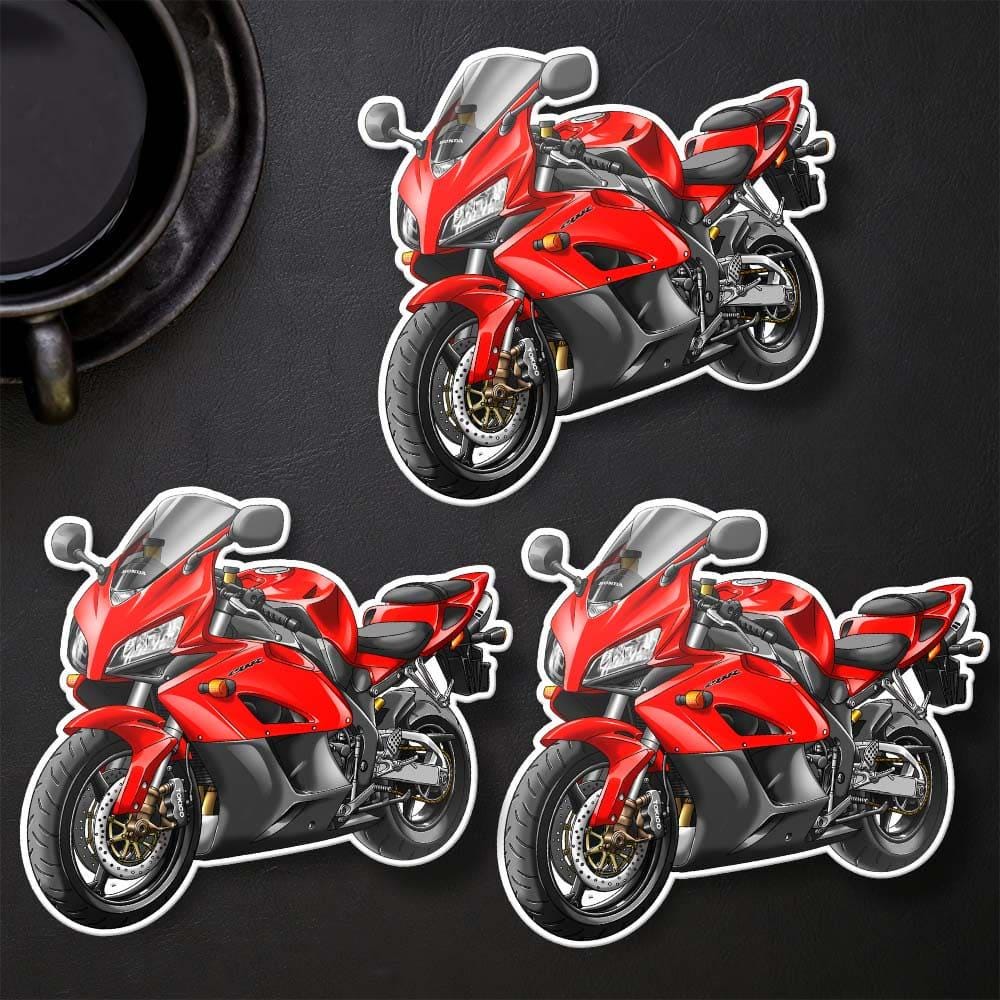 Honda CBR1000RR 2004 Inspired Stickers - Set of 3 Motorcycle Decals