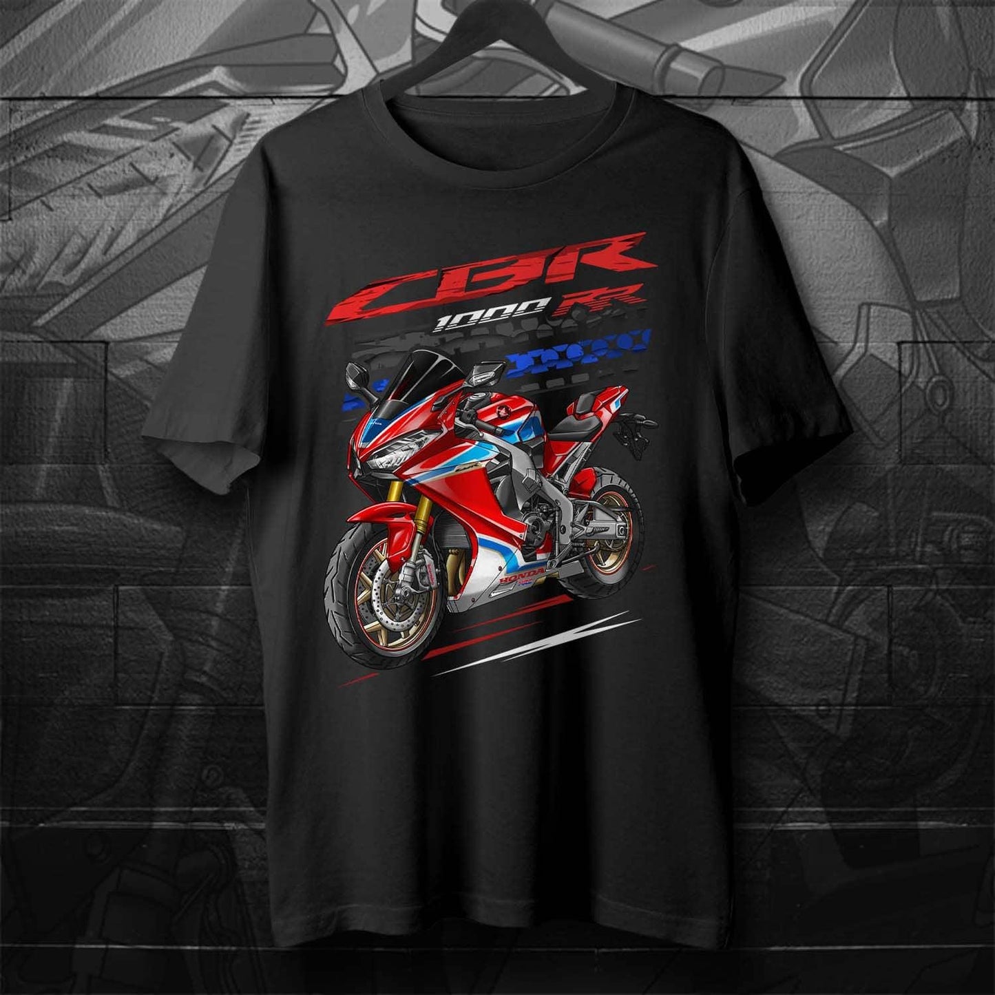 Honda CBR1000RR 2017-19 Inspired T-Shirt - Motorcycle Tee Shirt