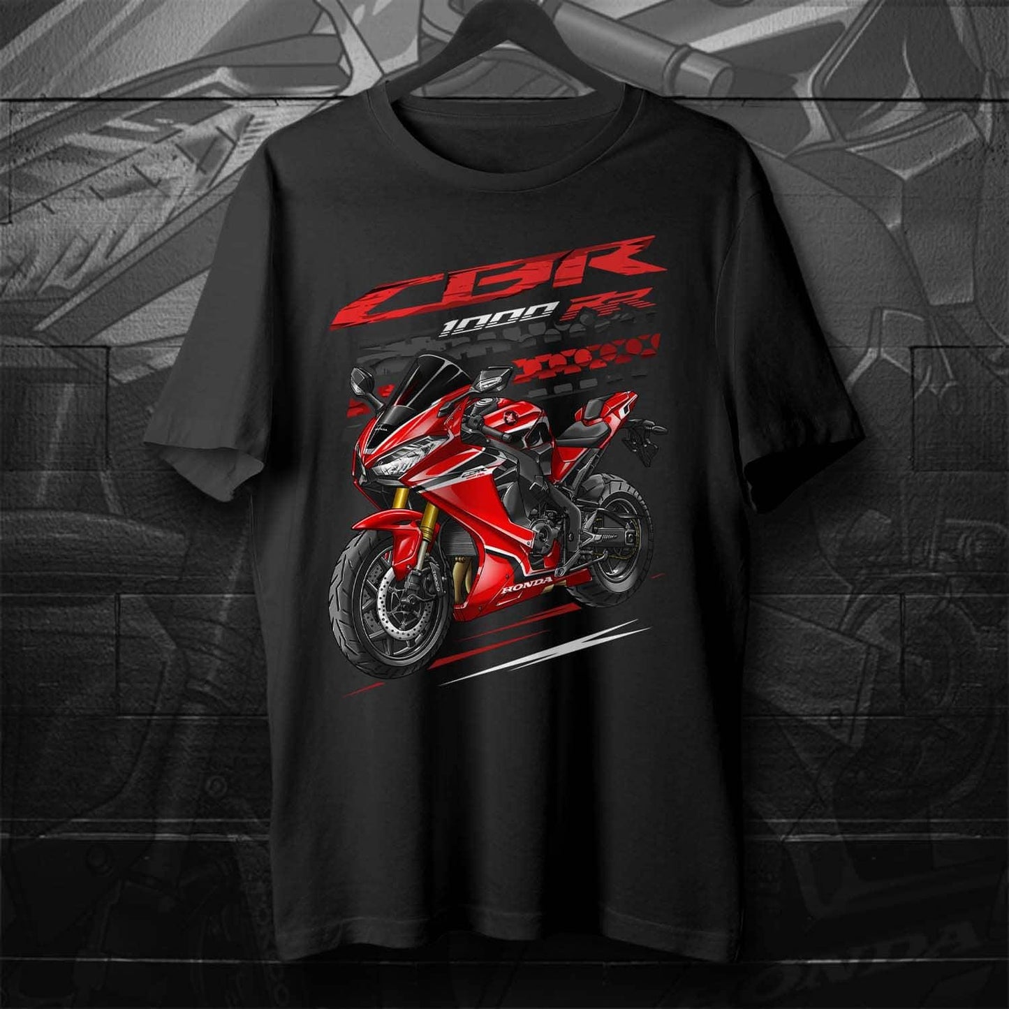 Honda CBR1000RR 2017-19 Inspired T-Shirt - Motorcycle Tee Shirt