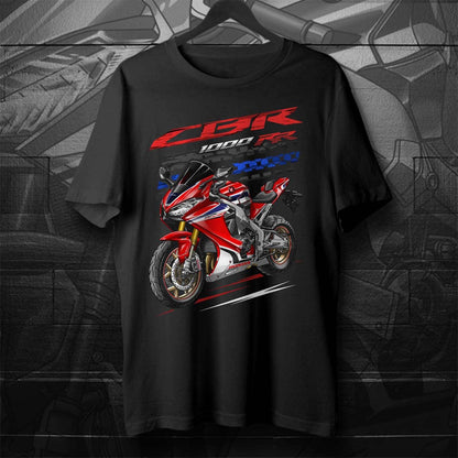 Honda CBR1000RR 2017-19 Inspired T-Shirt - Motorcycle Tee Shirt