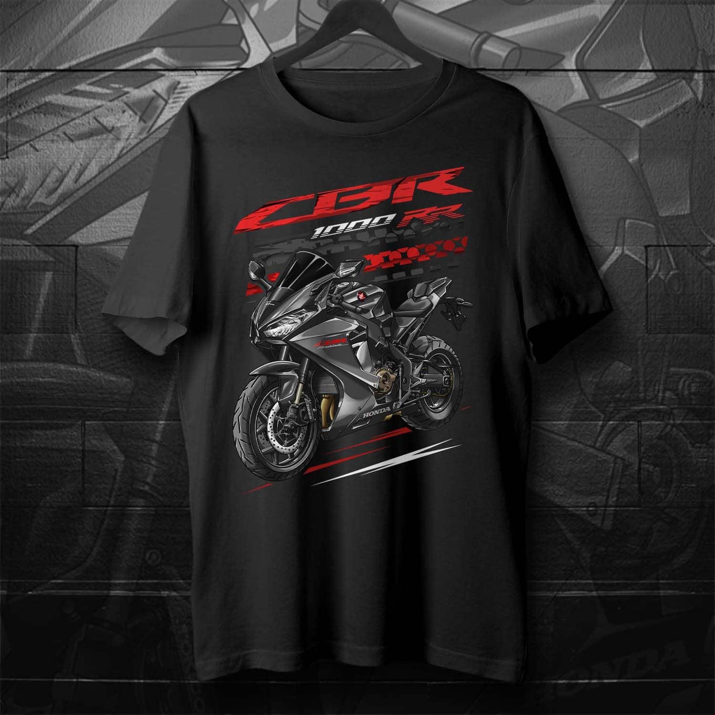 Honda CBR1000RR 2017-19 Inspired T-Shirt - Motorcycle Tee Shirt
