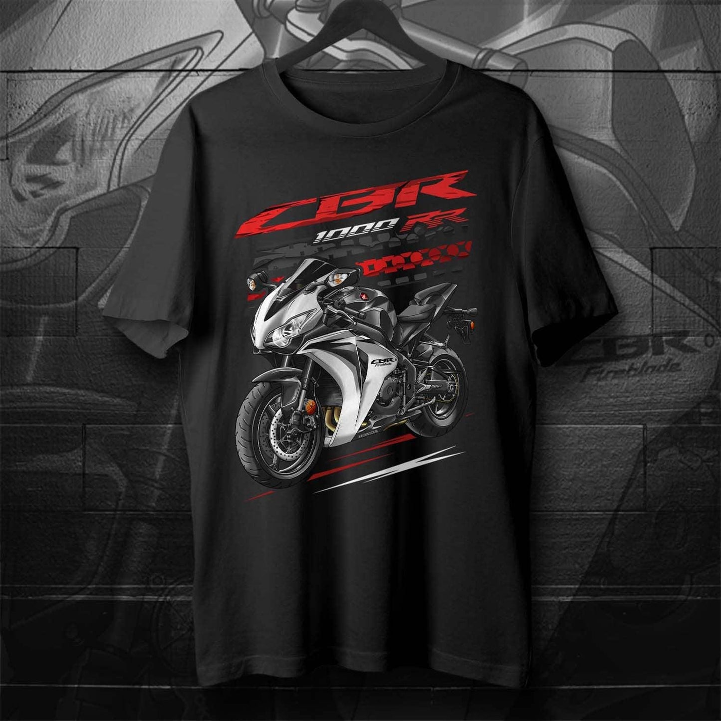 Honda CBR1000RR 2008 Inspired T-Shirt - Motorcycle Tee Shirt