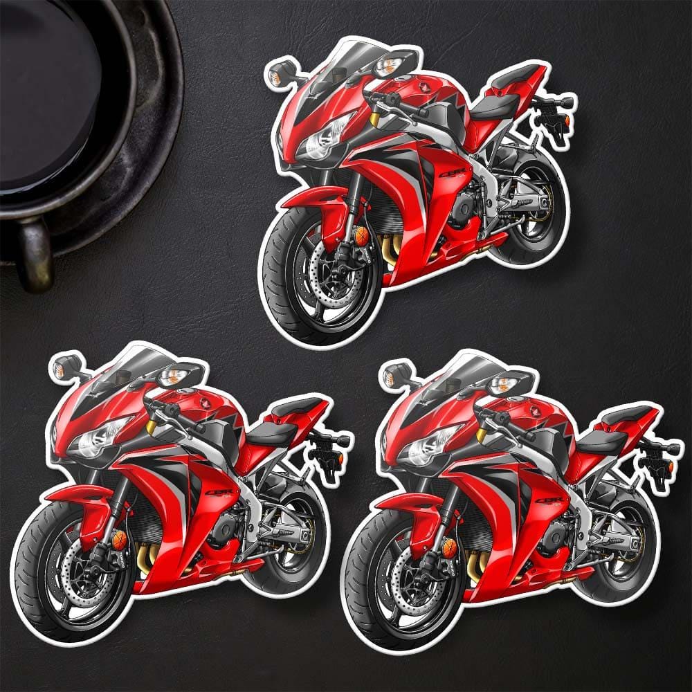 Honda CBR1000RR 2010-11 Inspired Stickers - Set of 3 Motorcycle Decals