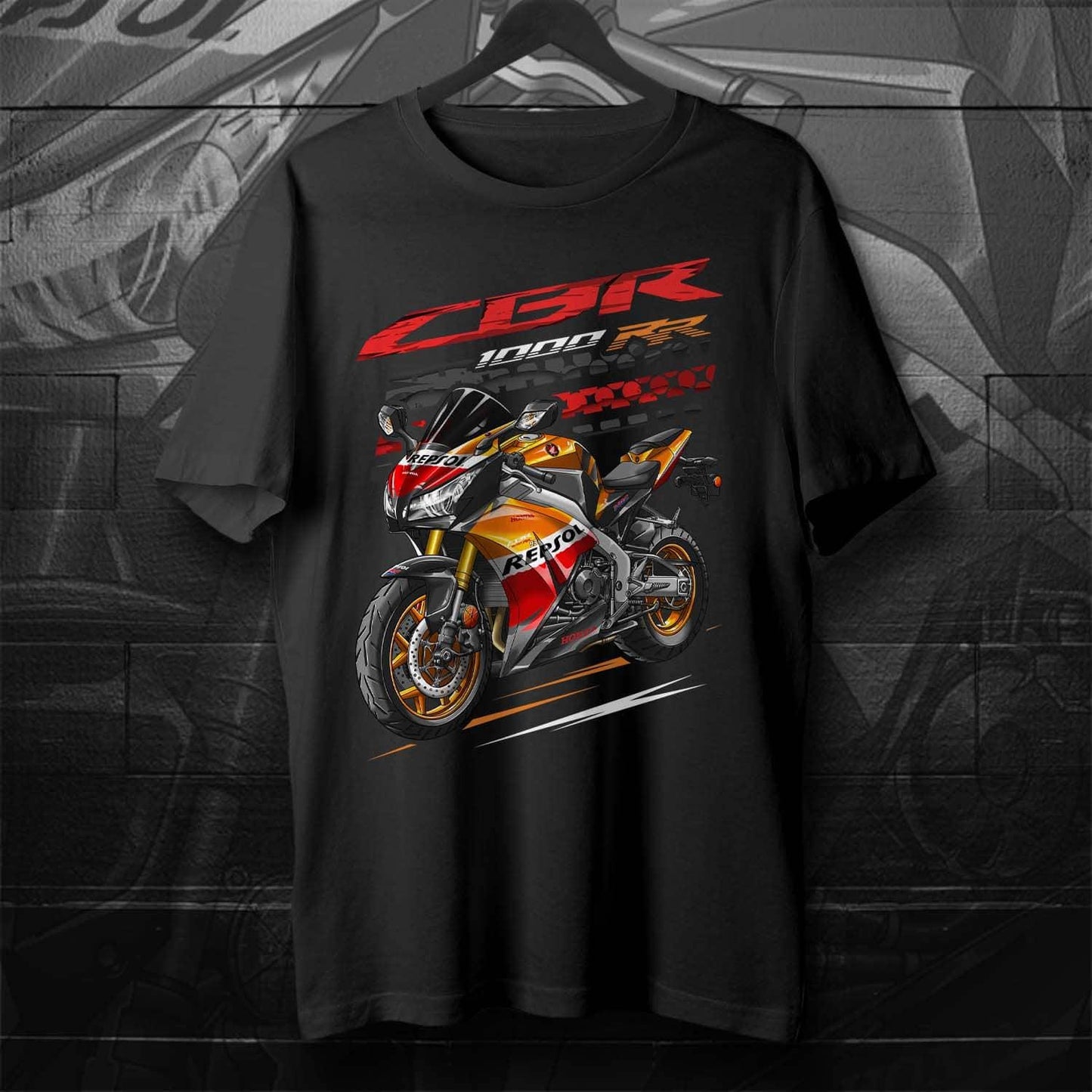 Honda CBR1000RR 2012-16 Inspired T-Shirt - Motorcycle Tee Shirt