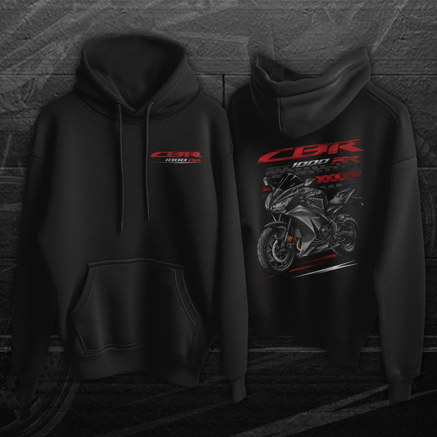 Honda CBR1000RR 2012-16 Inspired Hoodie - Motorcycle Sweatshirt