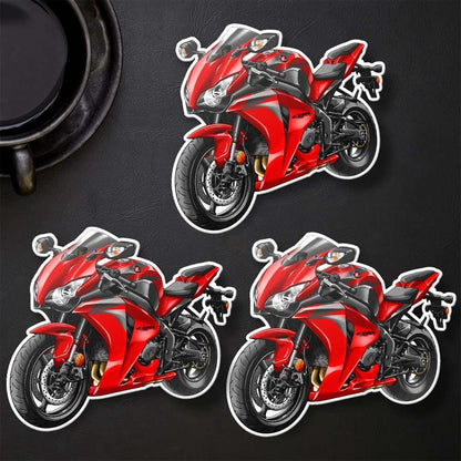Honda CBR1000RR 2008 Inspired Stickers - Set of 3 Motorcycle Decals