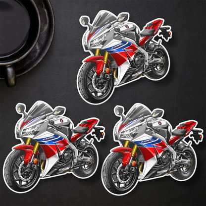 Honda CBR1000RR 2012-16 Inspired Stickers - Set of 3 Motorcycle Decals