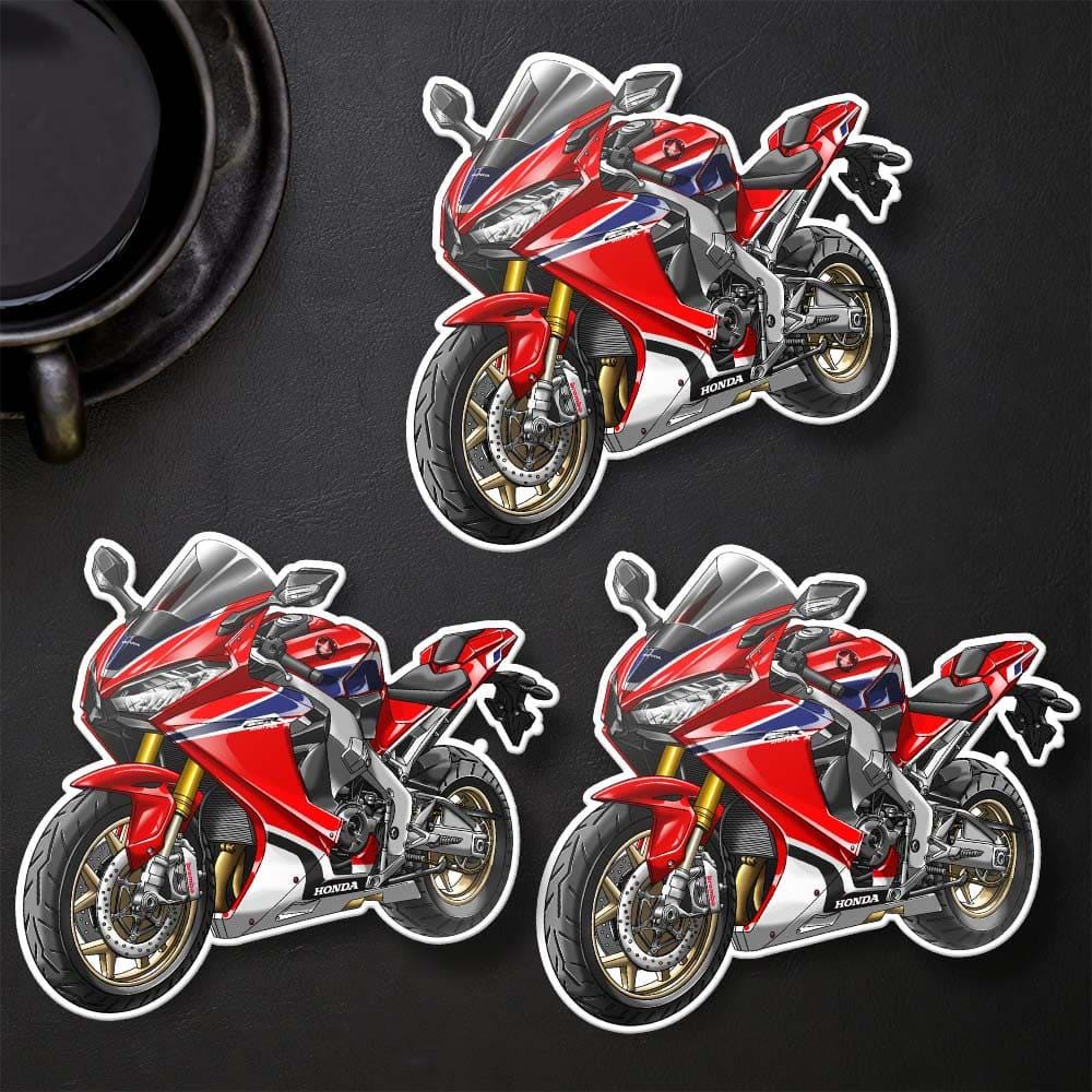 Honda CBR1000RR 2017-19 Inspired Stickers - Set of 3 Motorcycle Decals