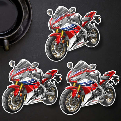 Honda CBR1000RR 2012-16 Inspired Stickers - Set of 3 Motorcycle Decals