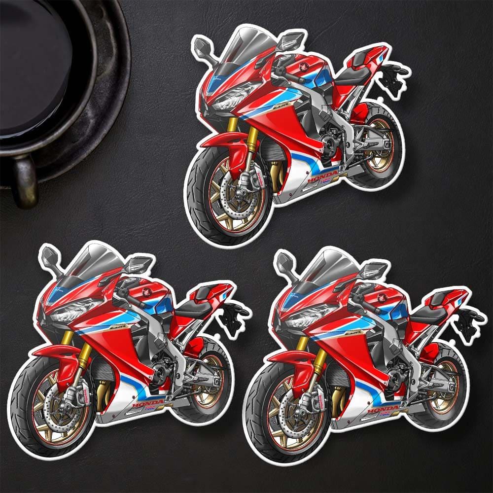 Honda CBR1000RR 2017-19 Inspired Stickers - Set of 3 Motorcycle Decals