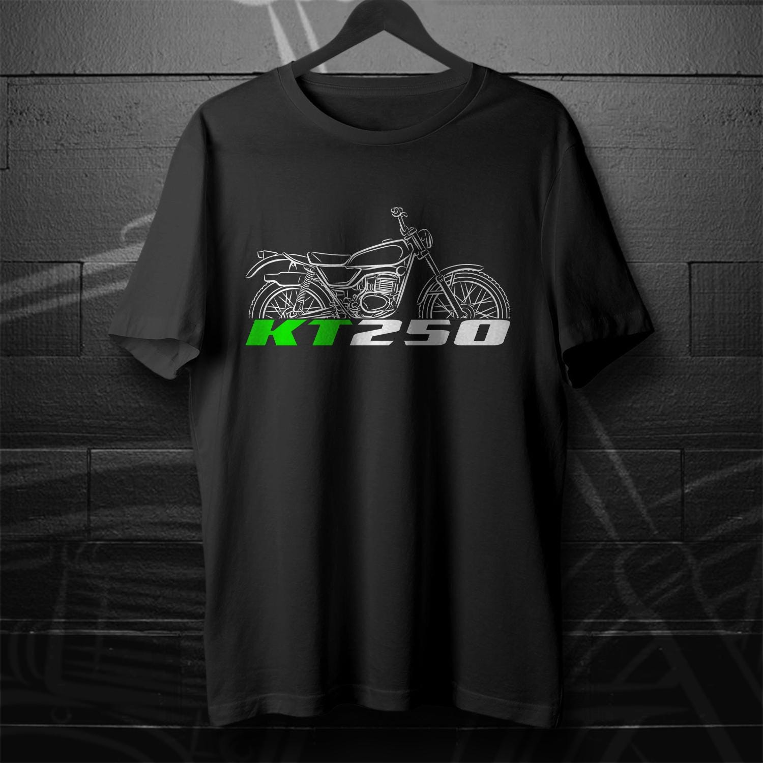 Kawasaki KT250 Inspired T-Shirt - Motorcycle Tee Shirt for Riders