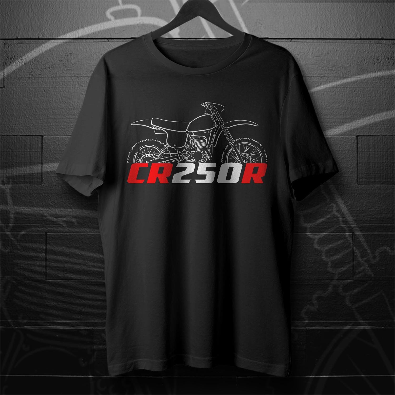 Honda CR250 | M & R 1973-81 Inspired T-Shirt - Motorcycle Tee Shirt