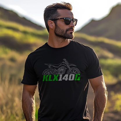 Kawasaki KLX140G Inspired T-Shirt - Motorcycle Tee Shirt for Riders