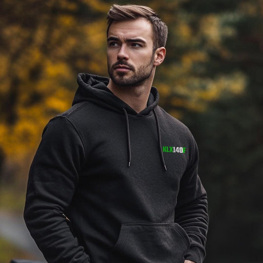 Kawasaki KLX140F Inspired Hoodie - Motorcycle Sweatshirt for Riders