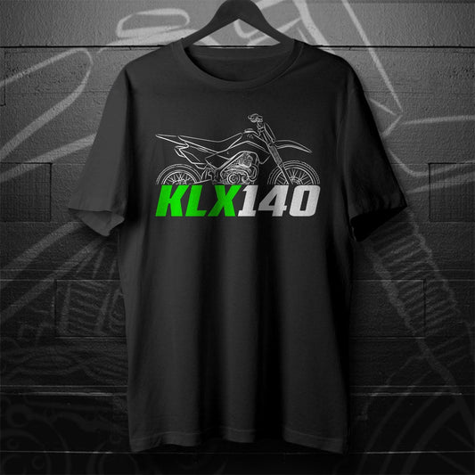 Kawasaki KLX140 Inspired T-Shirt - Motorcycle Tee Shirt for Riders