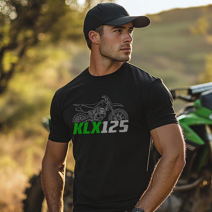 Kawasaki KLX125 Inspired T-Shirt - Motorcycle Tee Shirt for Riders