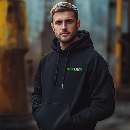 Kawasaki KLX110R 2021-25 Inspired Hoodie - Motorcycle Sweatshirt for Riders