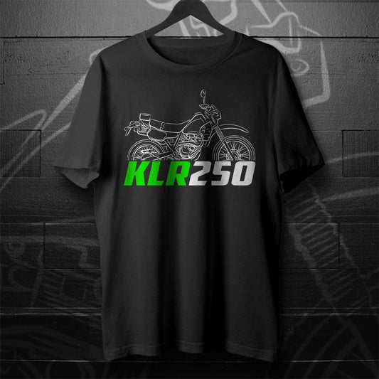 Kawasaki KLR250 Inspired T-Shirt - Motorcycle Tee Shirt for Riders