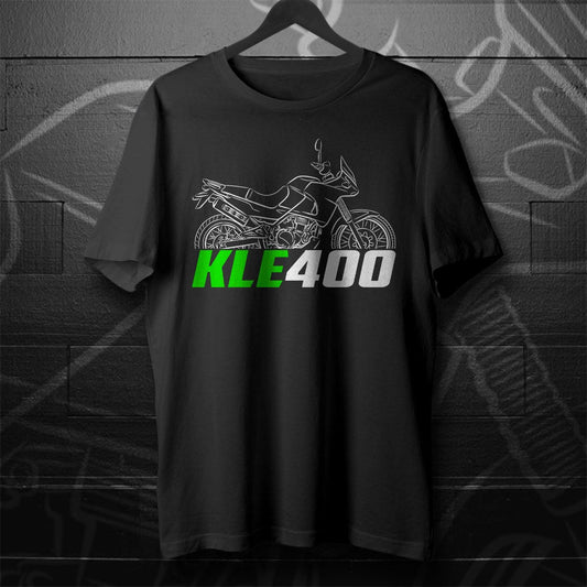 Kawasaki KLE400 Inspired T-Shirt - Motorcycle Tee Shirt for Riders