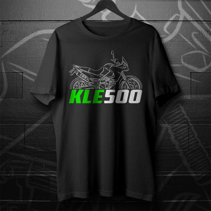 Kawasaki KLE 500 Inspired T-Shirt - Motorcycle Tee Shirt for Riders