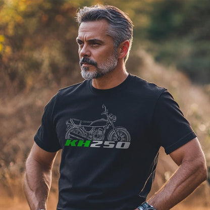 Kawasaki KH250 Inspired T-Shirt - Motorcycle Tee Shirt Riders