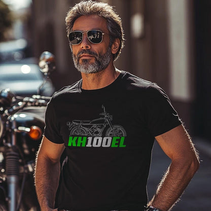 Kawasaki KH100EL Inspired T-Shirt - Motorcycle Tee Shirt Riders