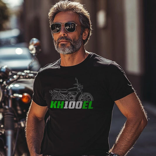 Kawasaki KH100EL Inspired T-Shirt - Motorcycle Tee Shirt Riders