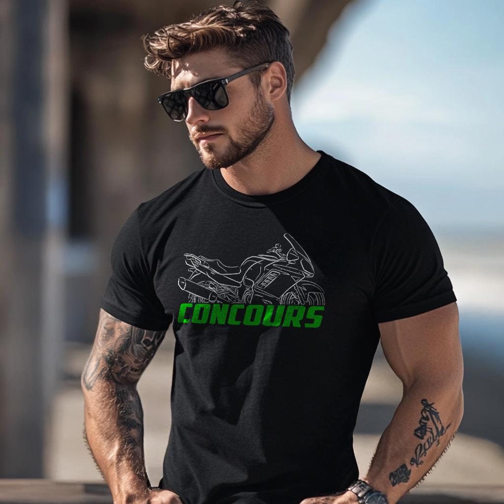 Kawasaki GTR 1400 Concours Inspired T-Shirt - Motorcycle Tee Shirt Riders