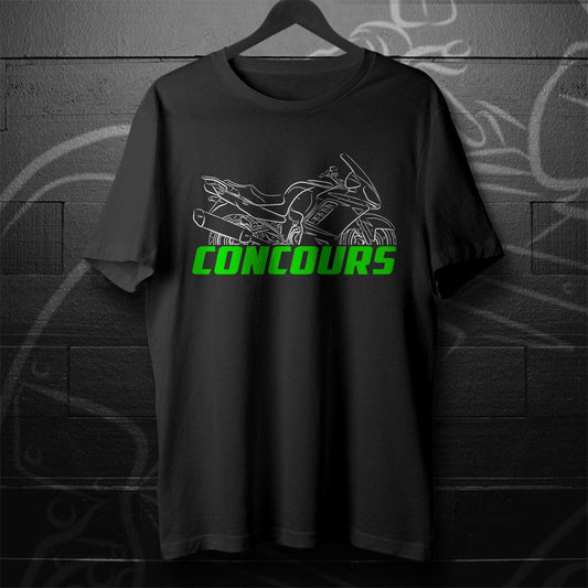 Kawasaki GTR 1400 Concours Inspired T-Shirt - Motorcycle Tee Shirt Riders