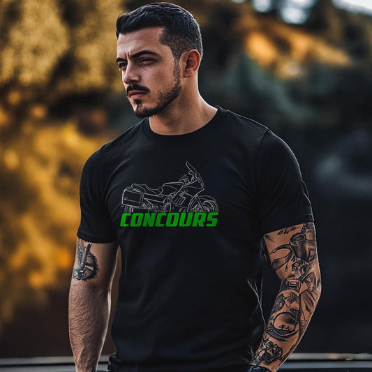 Kawasaki GTR 1000 Concours Inspired T-Shirt - Motorcycle Tee Shirt Riders