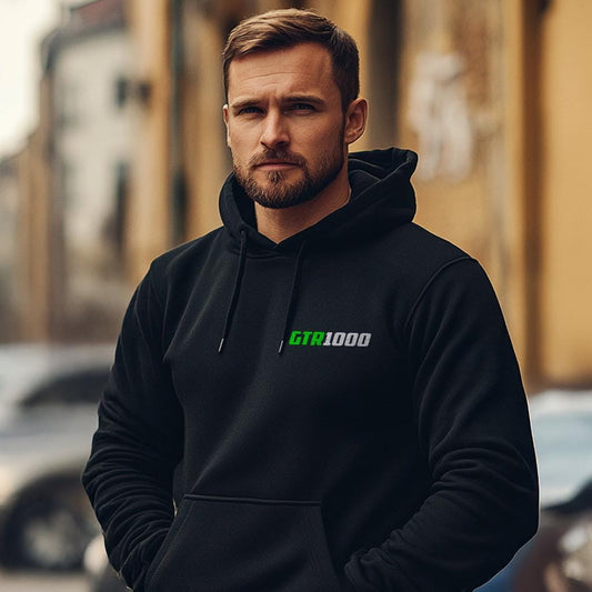 Kawasaki GTR 1000 Inspired Hoodie - Motorcycle Sweatshirt for Riders