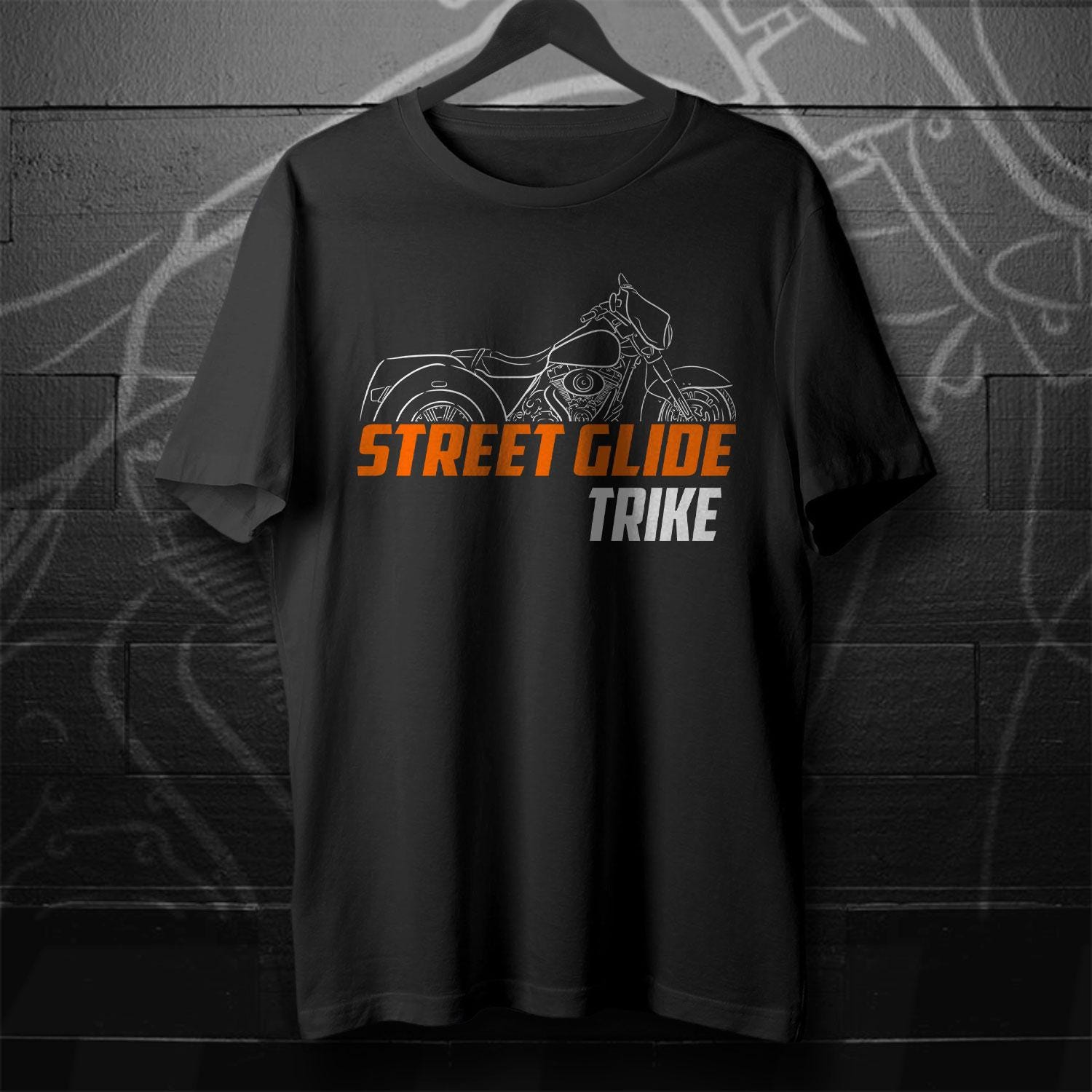 Harley-Davidson Street Glide Trike FLHXXX Inspired T-Shirt - Biker Motorcycle Tee Shirt