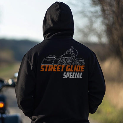 Harley-Davidson Street Glide Special FLHXS Inspired Hoodie - Biker Motorcycle Sweatshirt