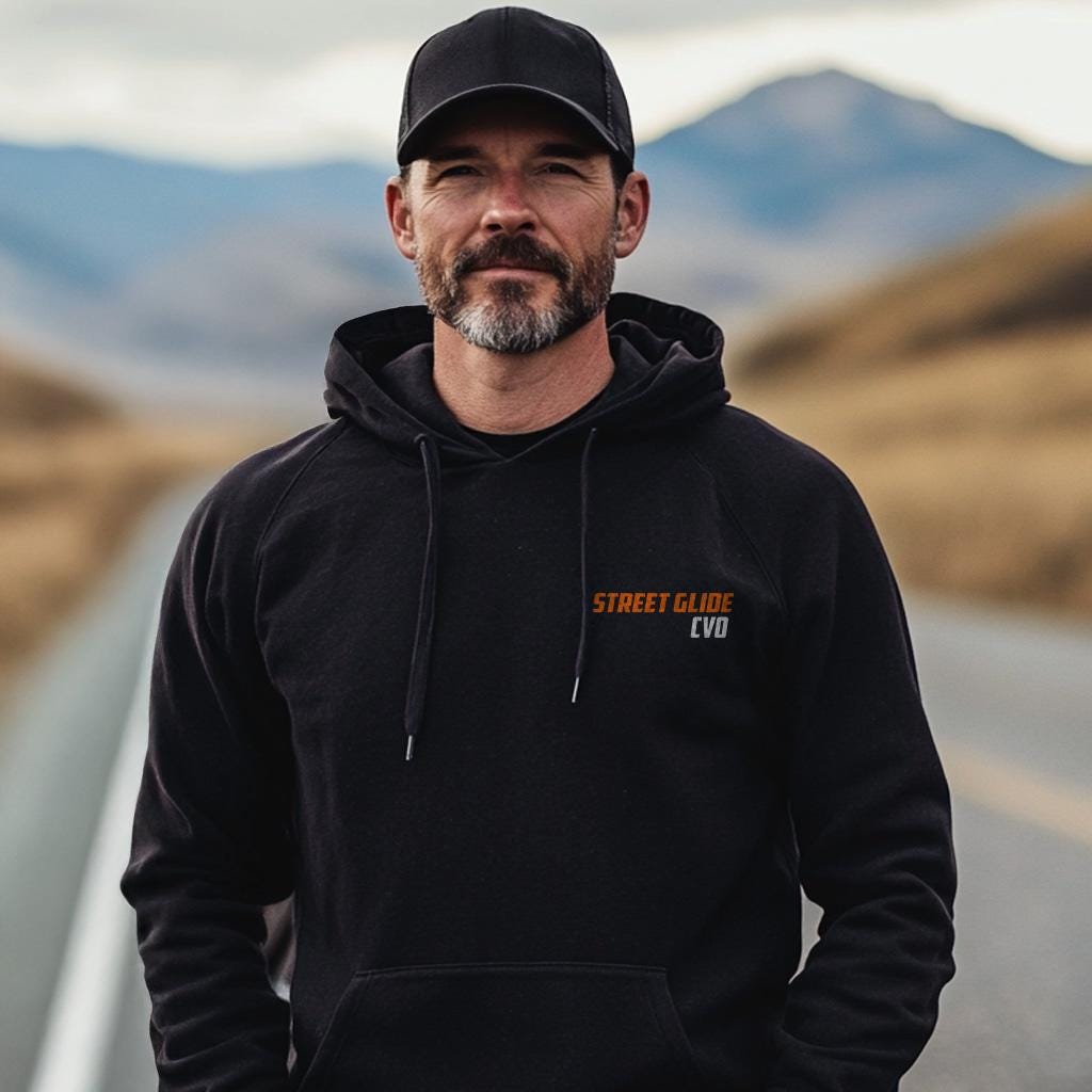 Harley-Davidson CVO Street Glide FLHXSE Inspired Hoodie - Biker Motorcycle Sweatshirt