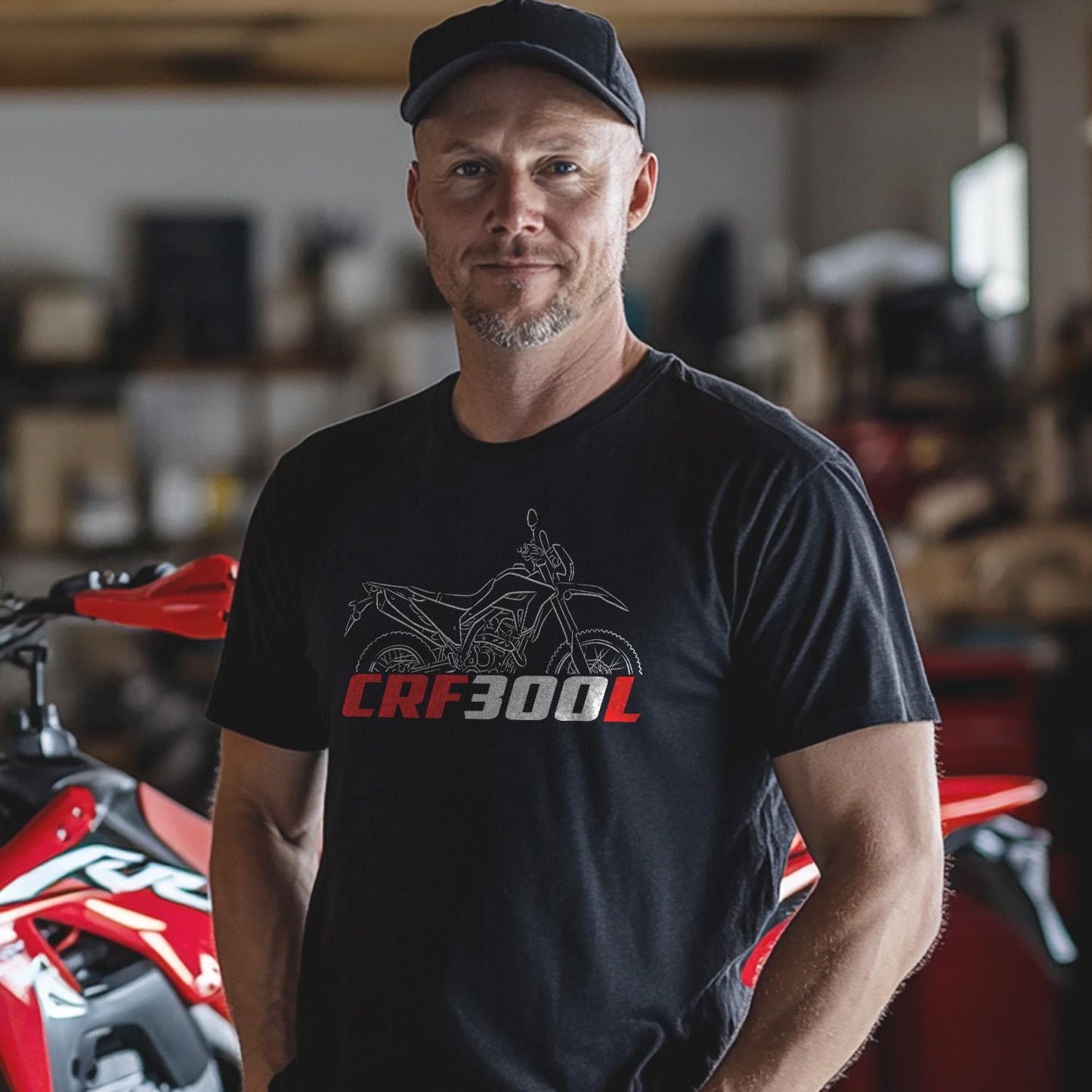 Honda CRF300 | L | LS | L Rally & RX Enduro Inspired T-Shirt - Motorcycle Tee Shirt