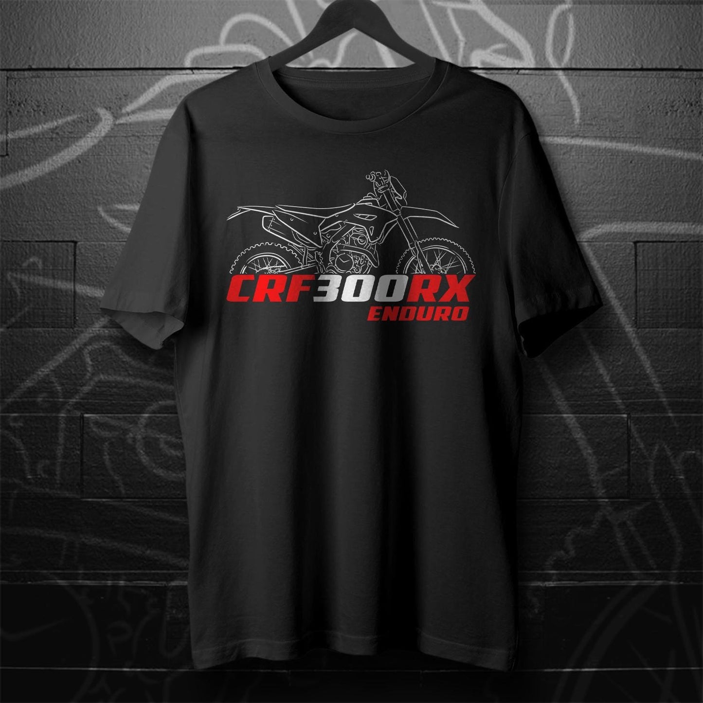 Honda CRF300 | L | LS | L Rally & RX Enduro Inspired T-Shirt - Motorcycle Tee Shirt