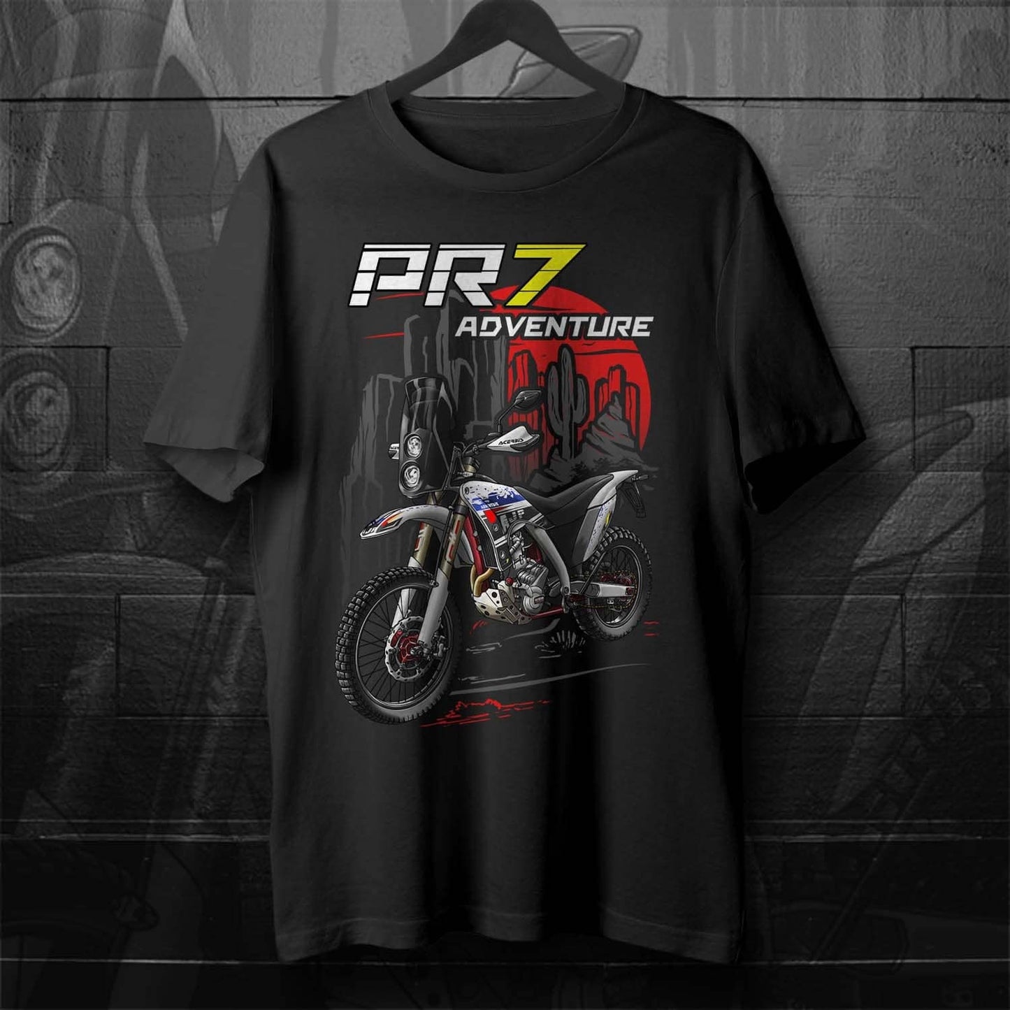 AJP PR7 T-Shirt - Motorcycle Tee Shirt for Riders