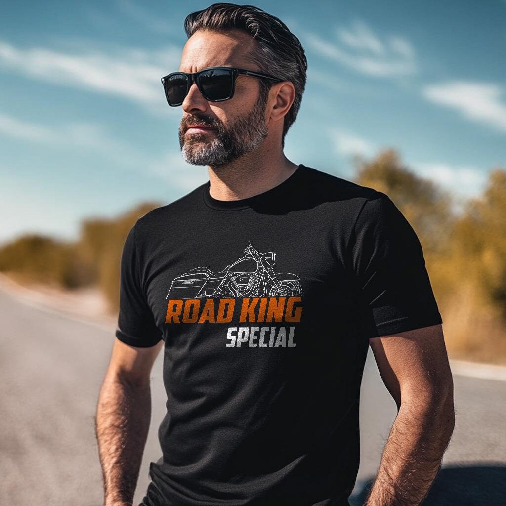 Harley-Davidson Road King Special FLHRXS Inspired T-Shirt - Biker Motorcycle Tee Shirt