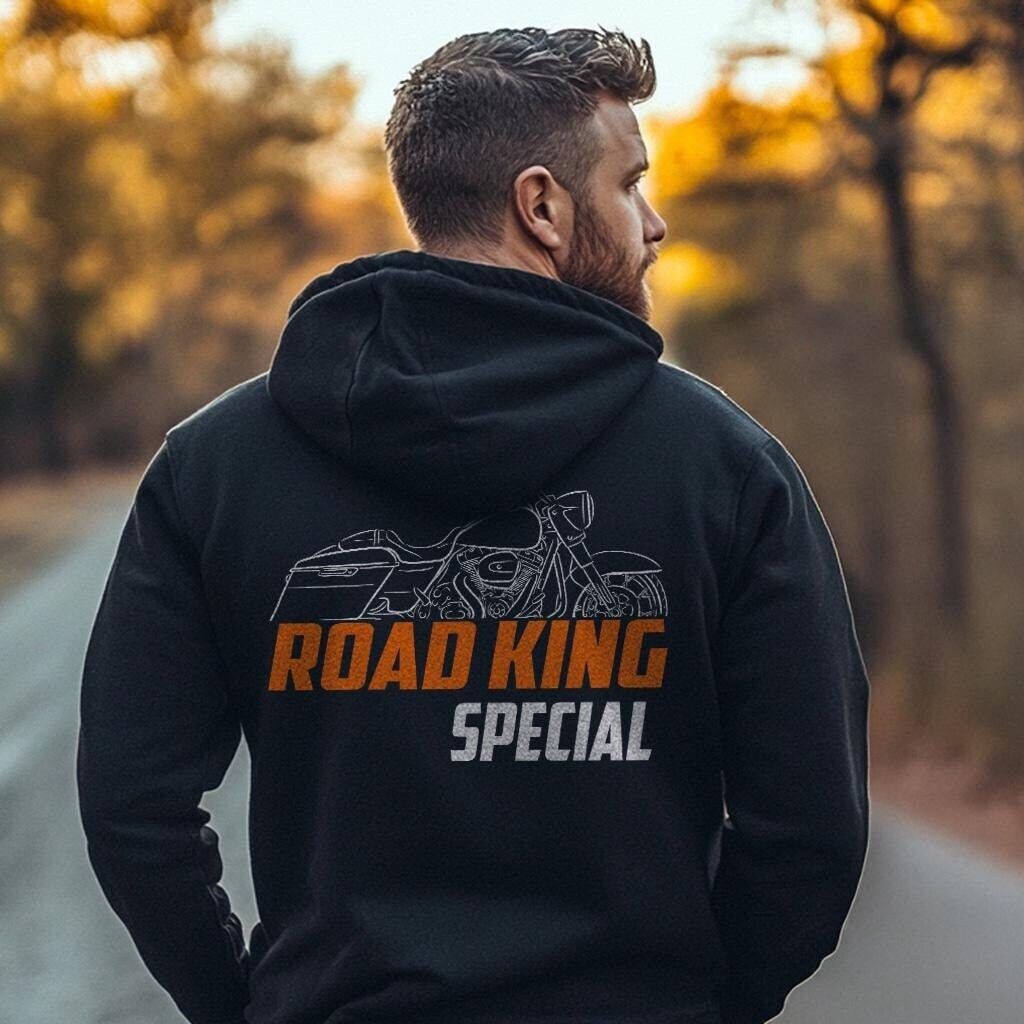 Harley-Davidson Road King Special FLHRXS Inspired Hoodie - Biker Motorcycle Sweatshirt