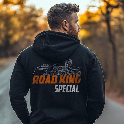 Harley-Davidson Road King Special FLHRXS Inspired Hoodie - Biker Motorcycle Sweatshirt