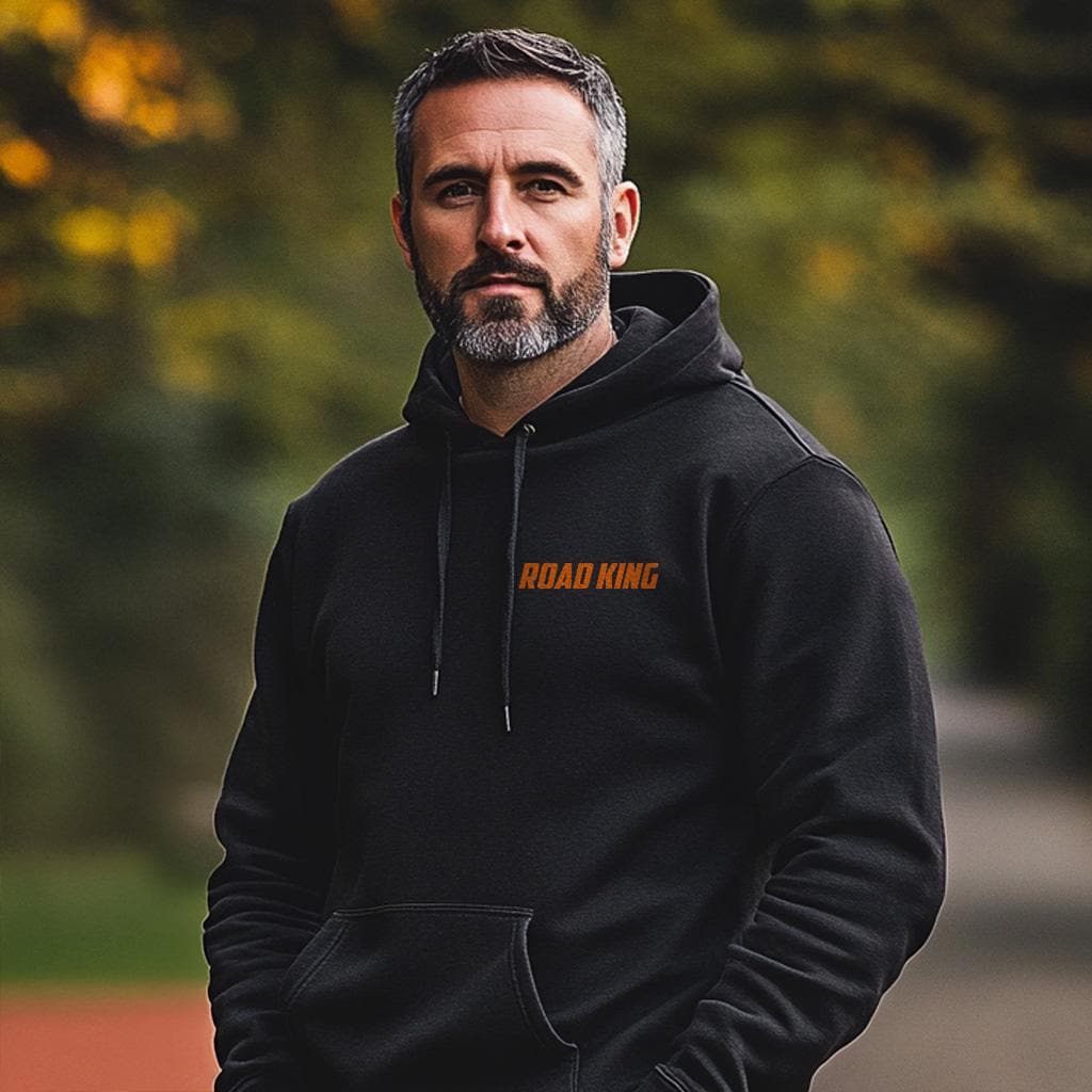 Harley-Davidson Road King FLHR Inspired Hoodie - Biker Motorcycle Sweatshirt