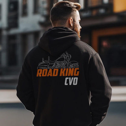Harley-Davidson Road King CVO FLHRSE Inspired Hoodie - Biker Motorcycle Sweatshirt