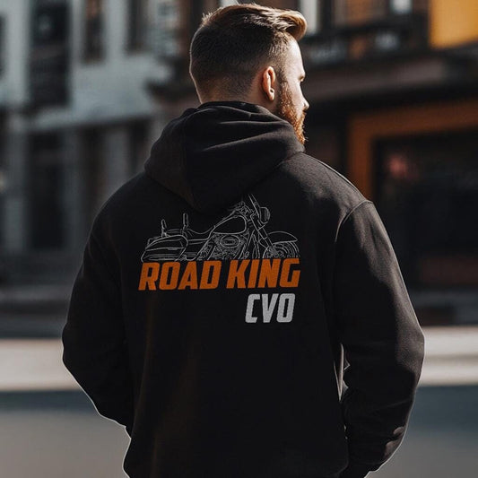 Harley-Davidson Road King CVO FLHRSE Inspired Hoodie - Biker Motorcycle Sweatshirt