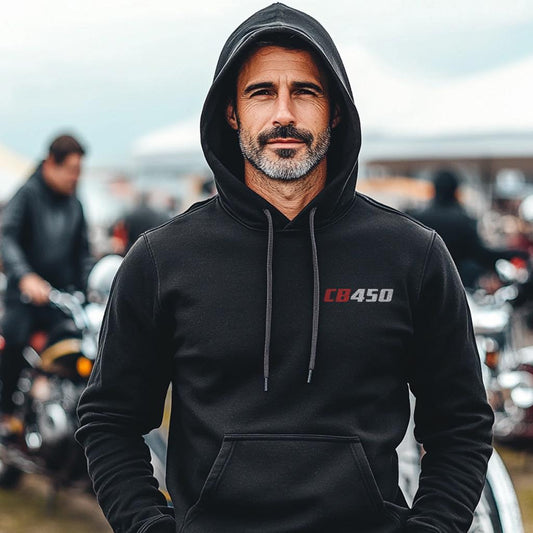 Honda CB450 Inspired Hoodie - Motorcycle Sweatshirt