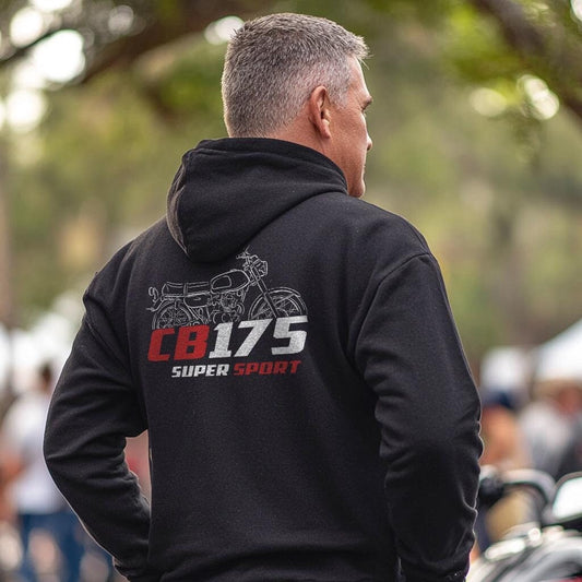 Honda CB175 Super Sport Inspired Hoodie - Motorcycle Sweatshirt