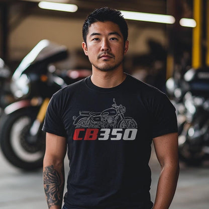 Honda CB350 Inspired T-Shirt - Motorcycle Tee Shirt